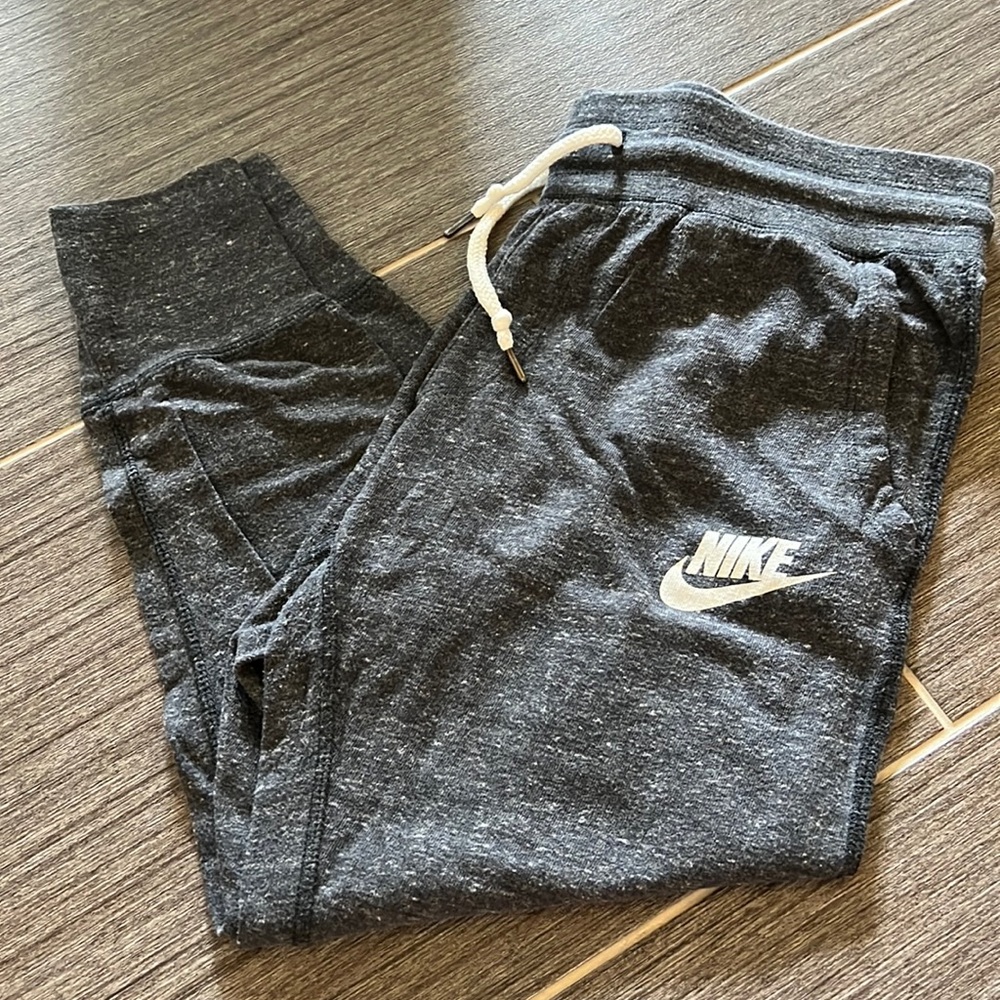 Nike capris, charcoal color